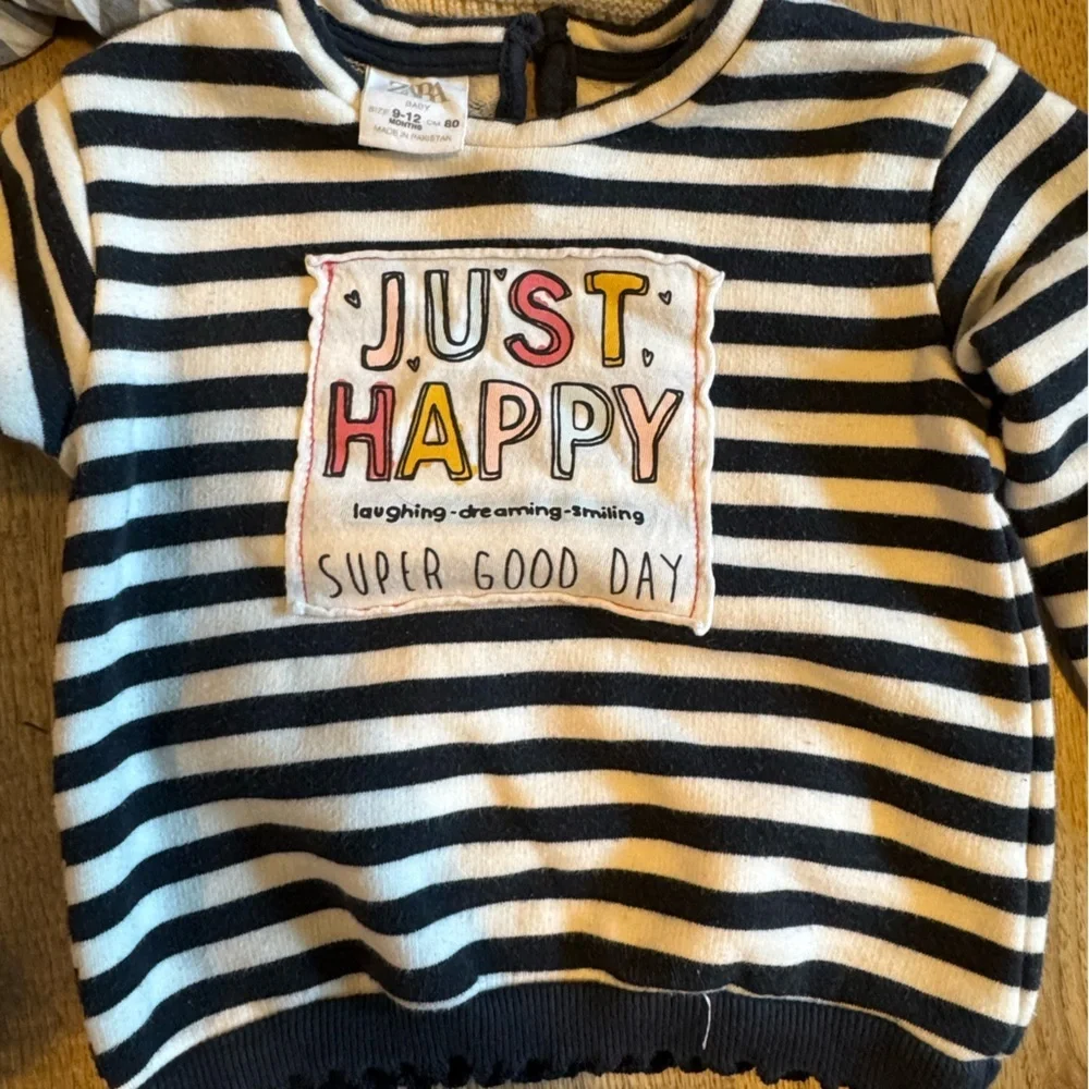 Baby Girl 12 Month Clothing Bundle Zara Gap H&M Gymboree & More 9 Pieces